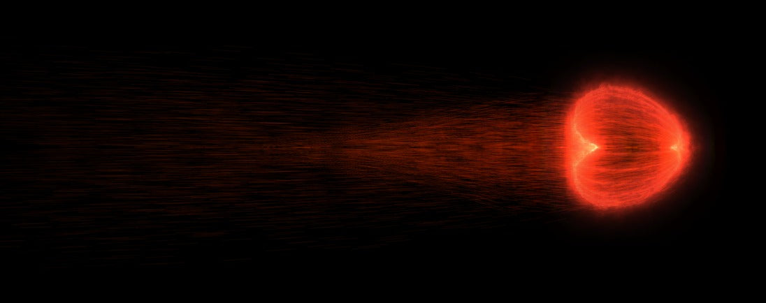 Red Photon Exhibiting Hawking Evaporation  (Free Digital Download)