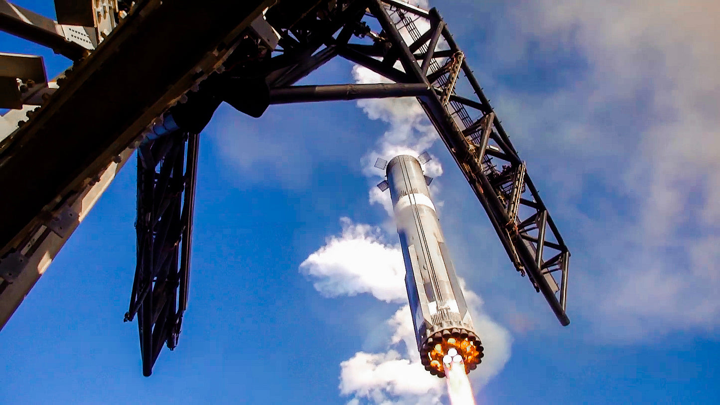 SpaceX Starship IFT-7 Launch (Free Digital Download)